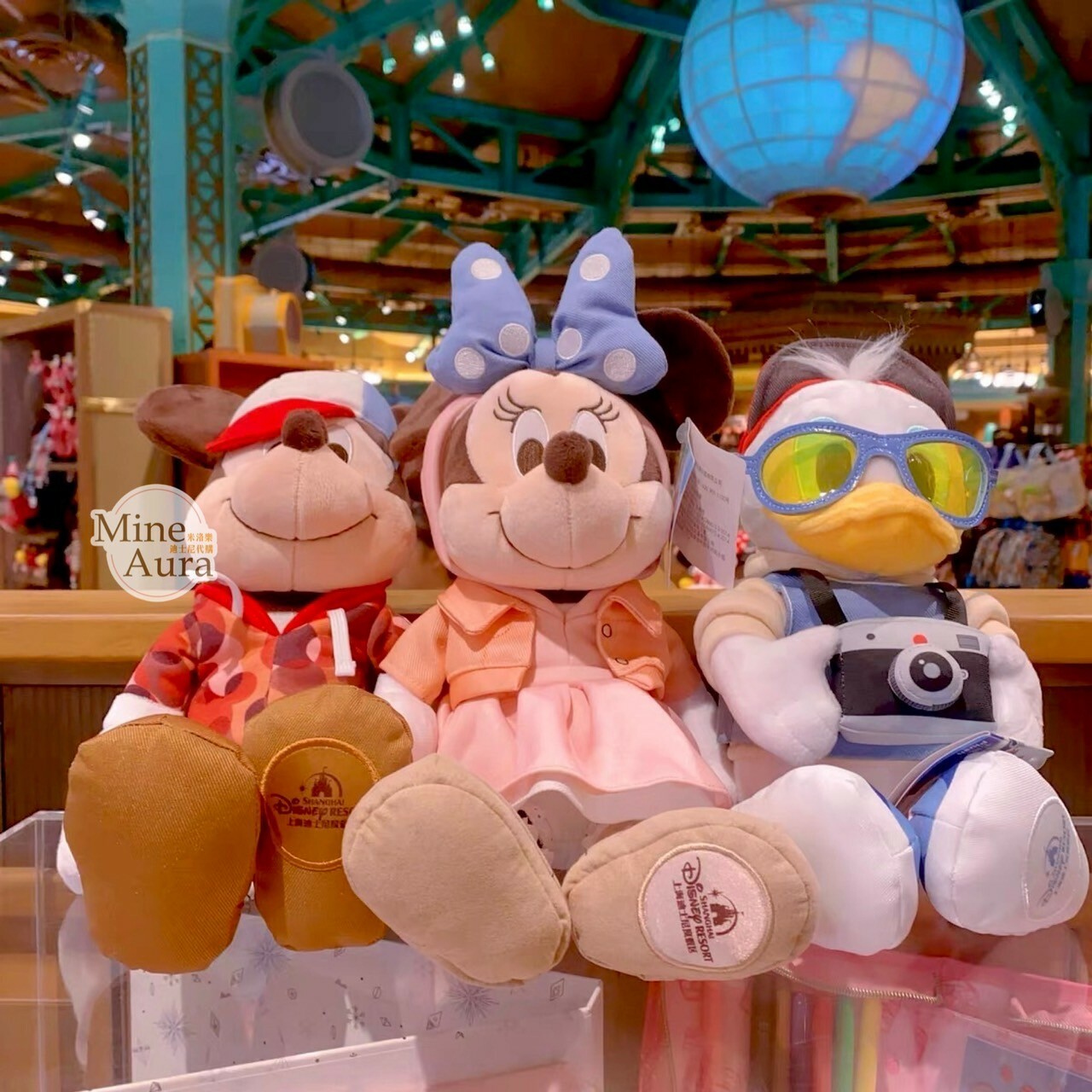 2024 米奇樂享上海系列 米奇 Mickey 好友 娃娃 玩偶 -上海迪士尼樂園