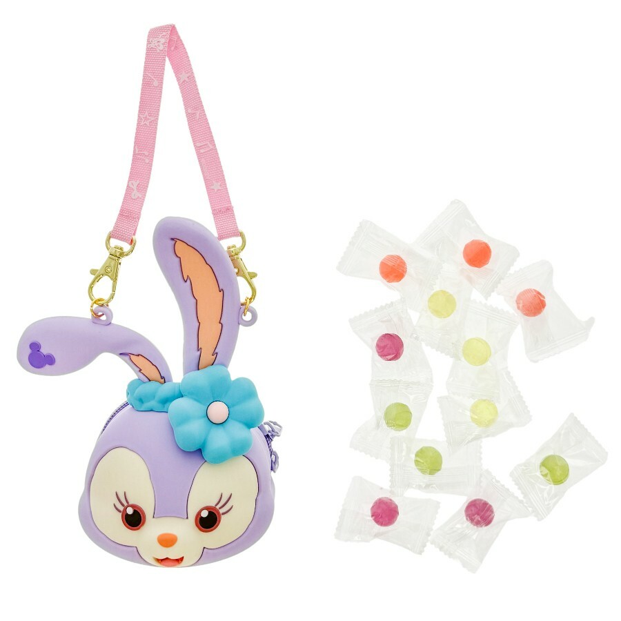 史黛拉露 星黛露 StellaLou 矽膠 大頭造型 手提 糖果盒 收納袋 -香港迪士尼樂園