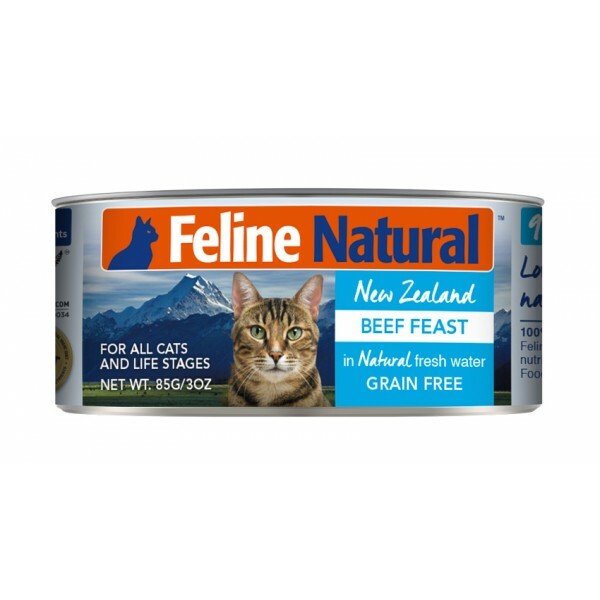 [斷貨中] K9 Feline Natural - 主食罐 牛肉盛宴 Beef Feast 85g