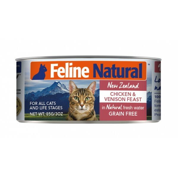 K9 Feline Natural - 主食罐 雞鹿盛宴 Chicken & Venison Feast 85g