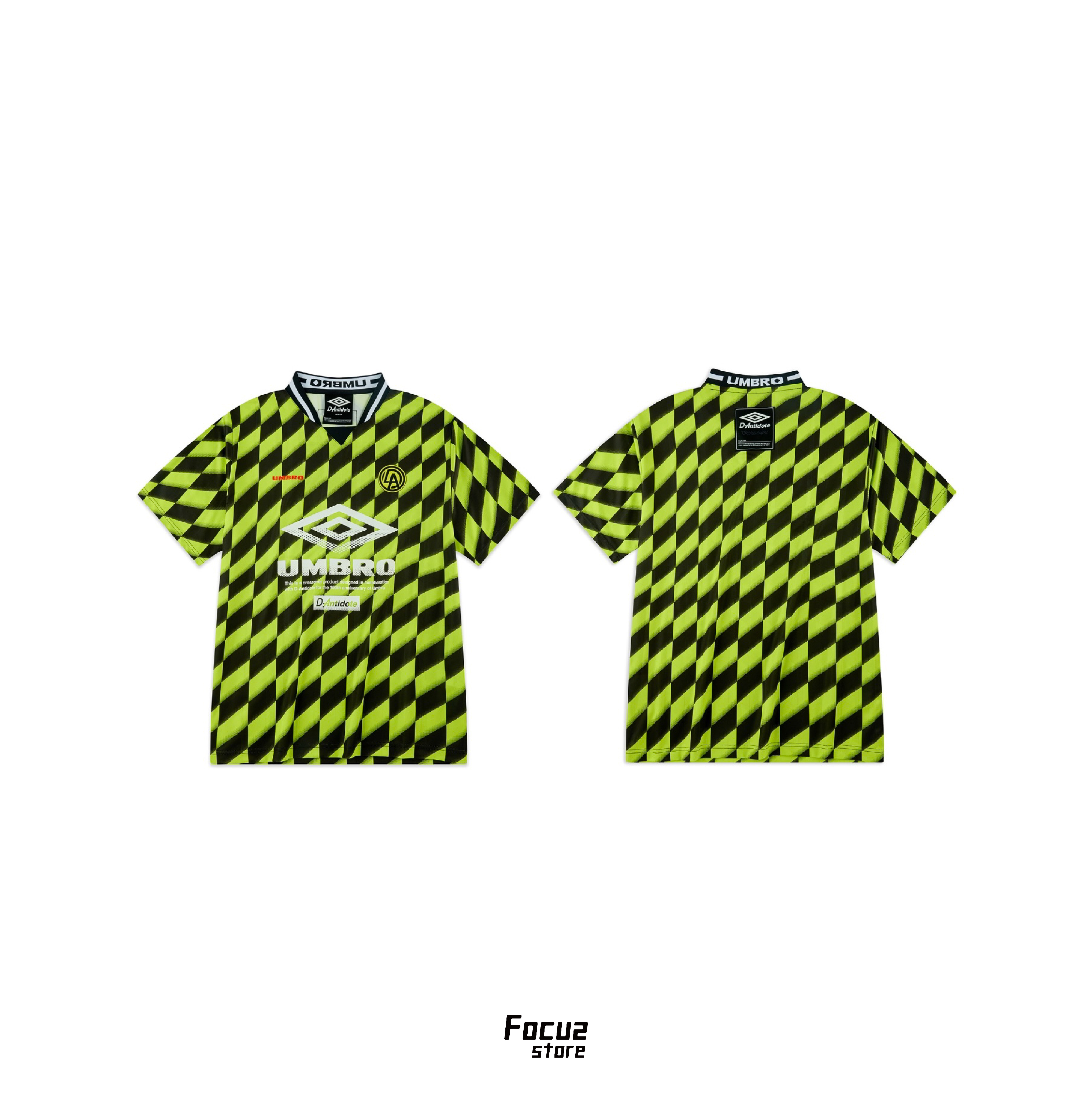 【Focus Store】預購 Umbro x D-Antidote Jersey 綠黑 復古球衣 U2124260226
