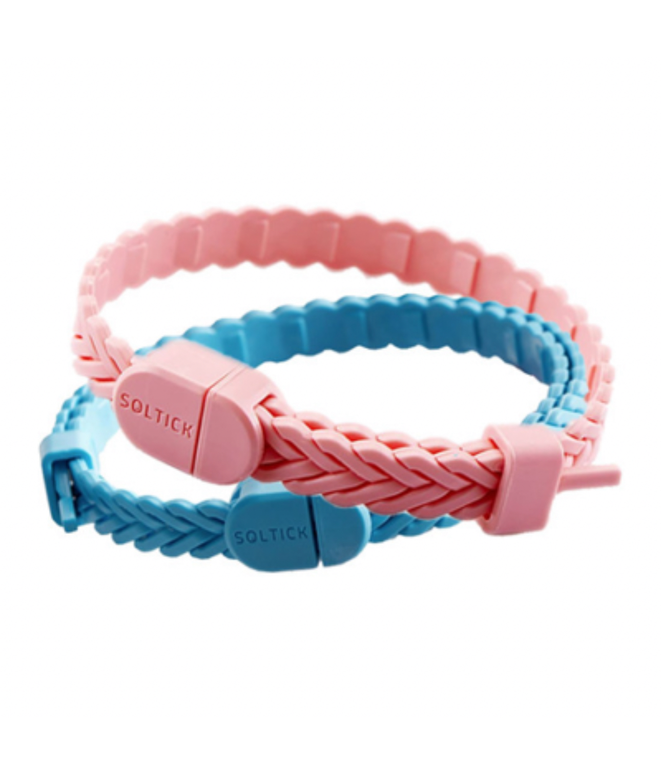 Solano Ecolife 驅蟲頸帶 小型犬（8kg以下，36.5cm） 藍色/粉紅