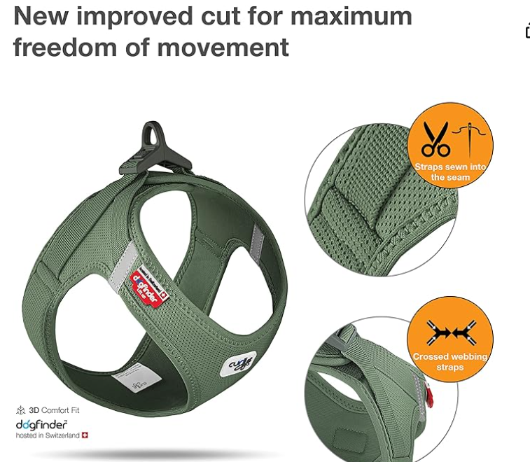 Curli 3D緊貼 超輕量透氣胸帶 墨綠色 (XS / S / M / L / XL)