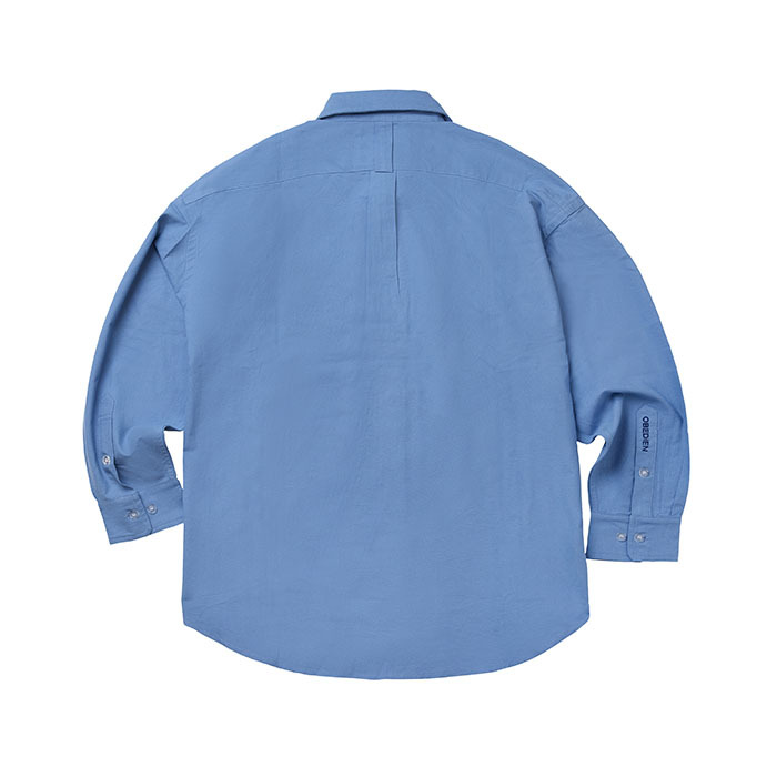 THE BIG SHIRT - OCEAN BLUE
