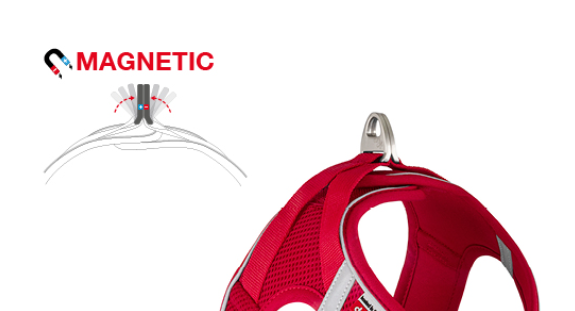 Curli 3D緊貼 磁力透氣胸帶 黑色 ( 2XS / XS / S / M / L )