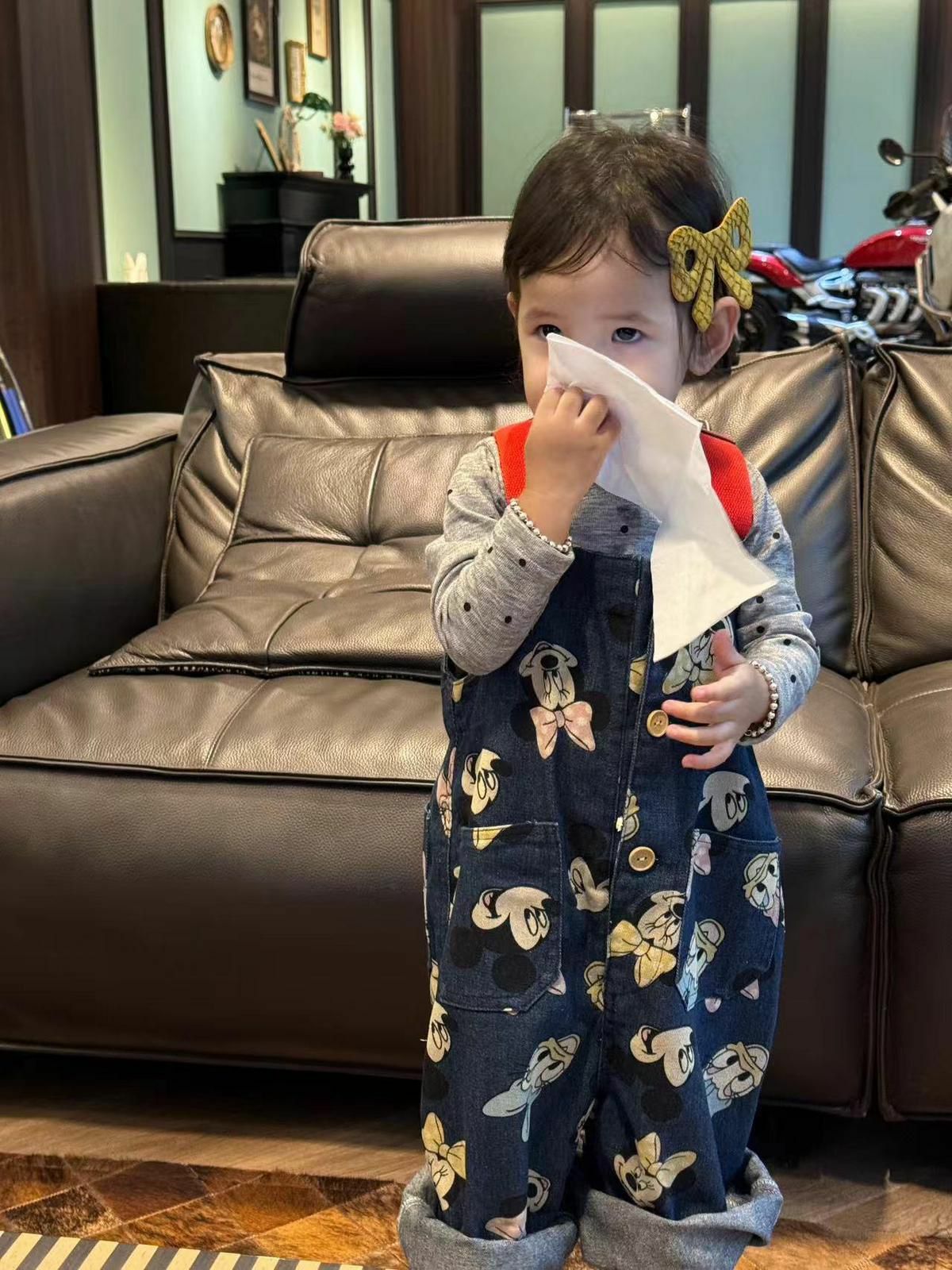 日單 FUTA 米奇背帶褲