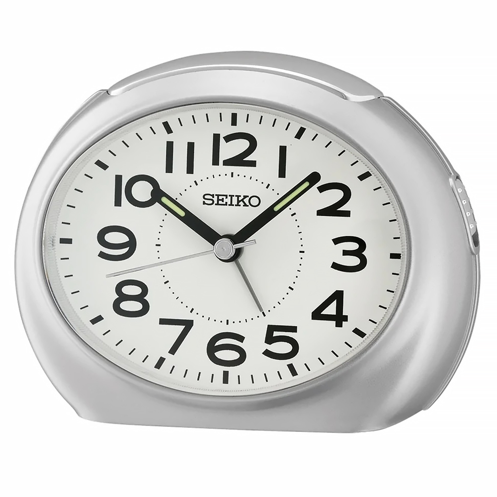 (預購)【SEIKO 精工】QHE193 日常 復古 多種顏色 夜光 貪睡 滑動式靜音秒針 居家 休閒 辦公 鬧鐘 時鐘