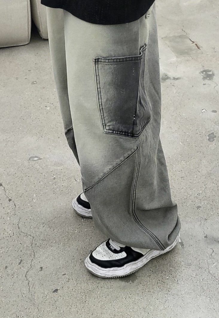 洗水鬆身牛仔褲 GLAMOUR-041P