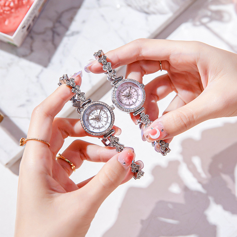 【BEXEI 貝克斯】6119 優雅 氣質 淑女 名媛 晶鑽錶盤 晶鑽錶殼錶帶 石英 手錶 女錶