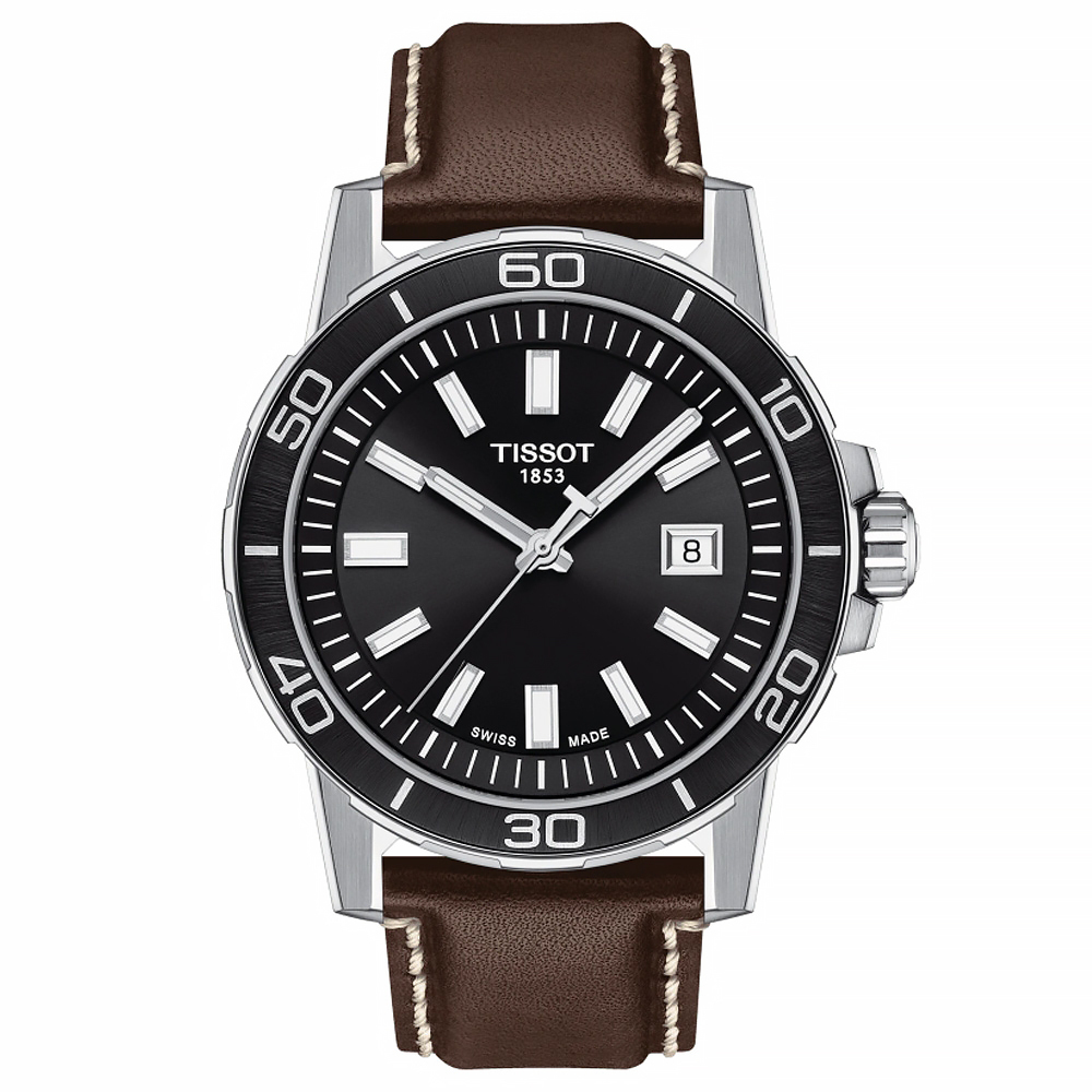 (預購)【Tissot 天梭】 Supersport Gent 紳士運動系列 T1256101605100 石英 腕錶