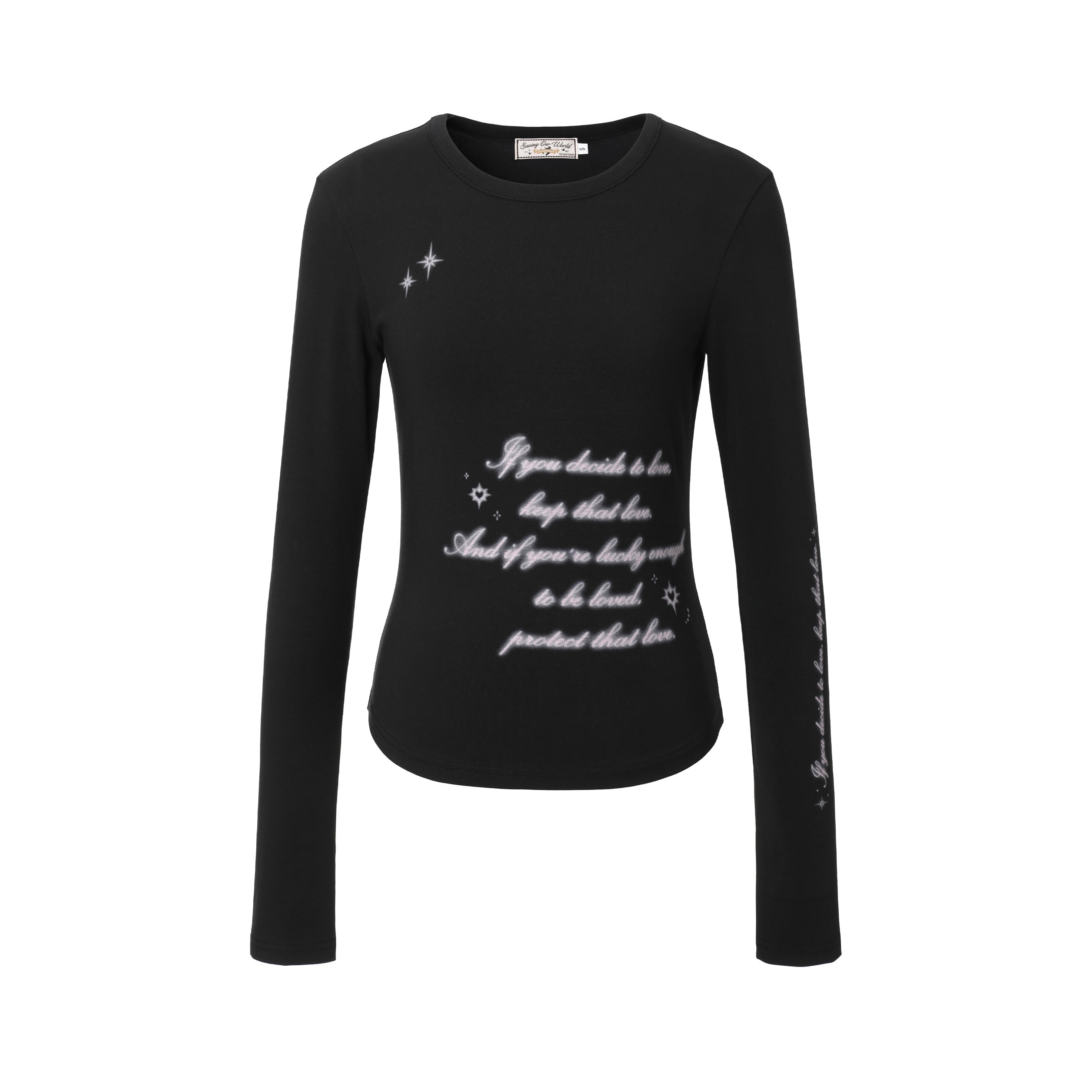 [threetimes] LOVE MESSAGE TEE