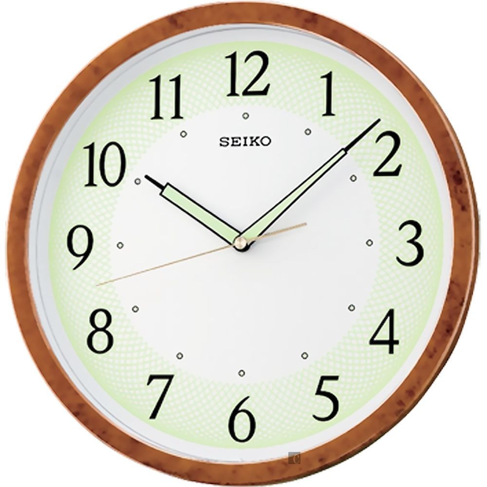 (預購)【SEIKO 日本精工】 QXA472B 經典 簡約 時尚 滑動式秒針 夜光 時鐘 掛鐘