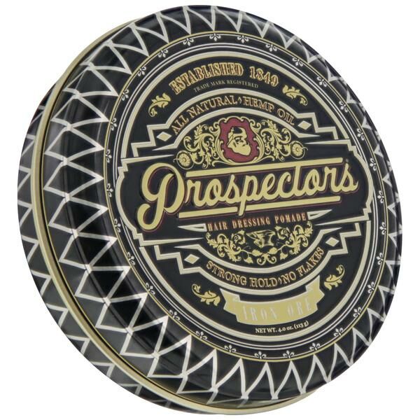 美國 Prospectors Iron Ore Pomade 淘金者 水洗性髮油 14oz