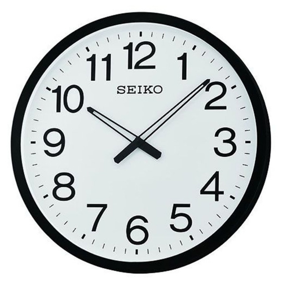 (預購)【SEIKO 日本精工】 QXA563K QXA563S 經典 簡約 極簡 辦公室 標準鍾 無秒針 大尺寸 時鐘 掛鐘