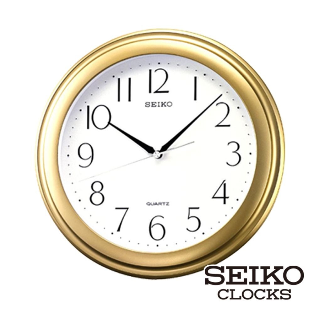 (預購)【SEIKO 日本精工】 QXA576G QXA576M 經典 簡約 極簡 金屬 時尚 時鐘 掛鐘