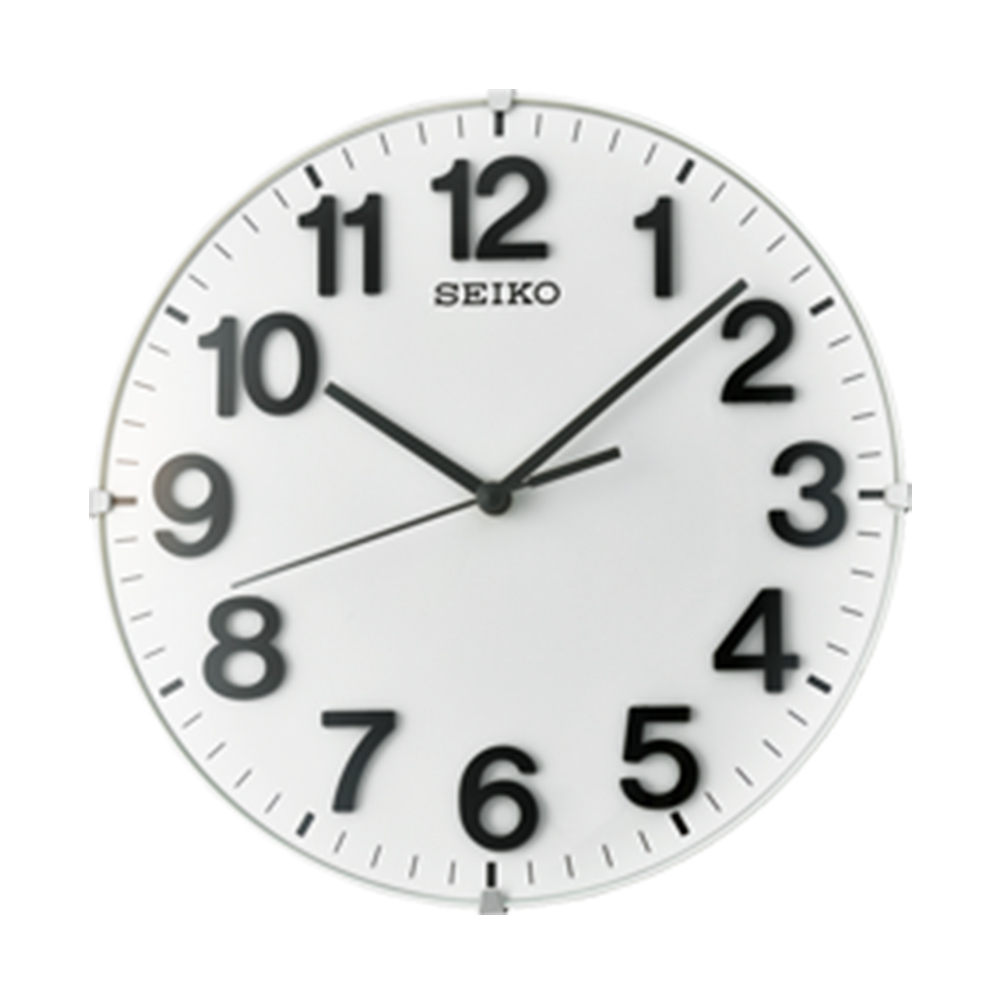 (預購)【SEIKO 日本精工】QXA656W 簡約 時尚 細緻 滑動式秒針 靜音 座掛兩用 掛鐘 時鐘