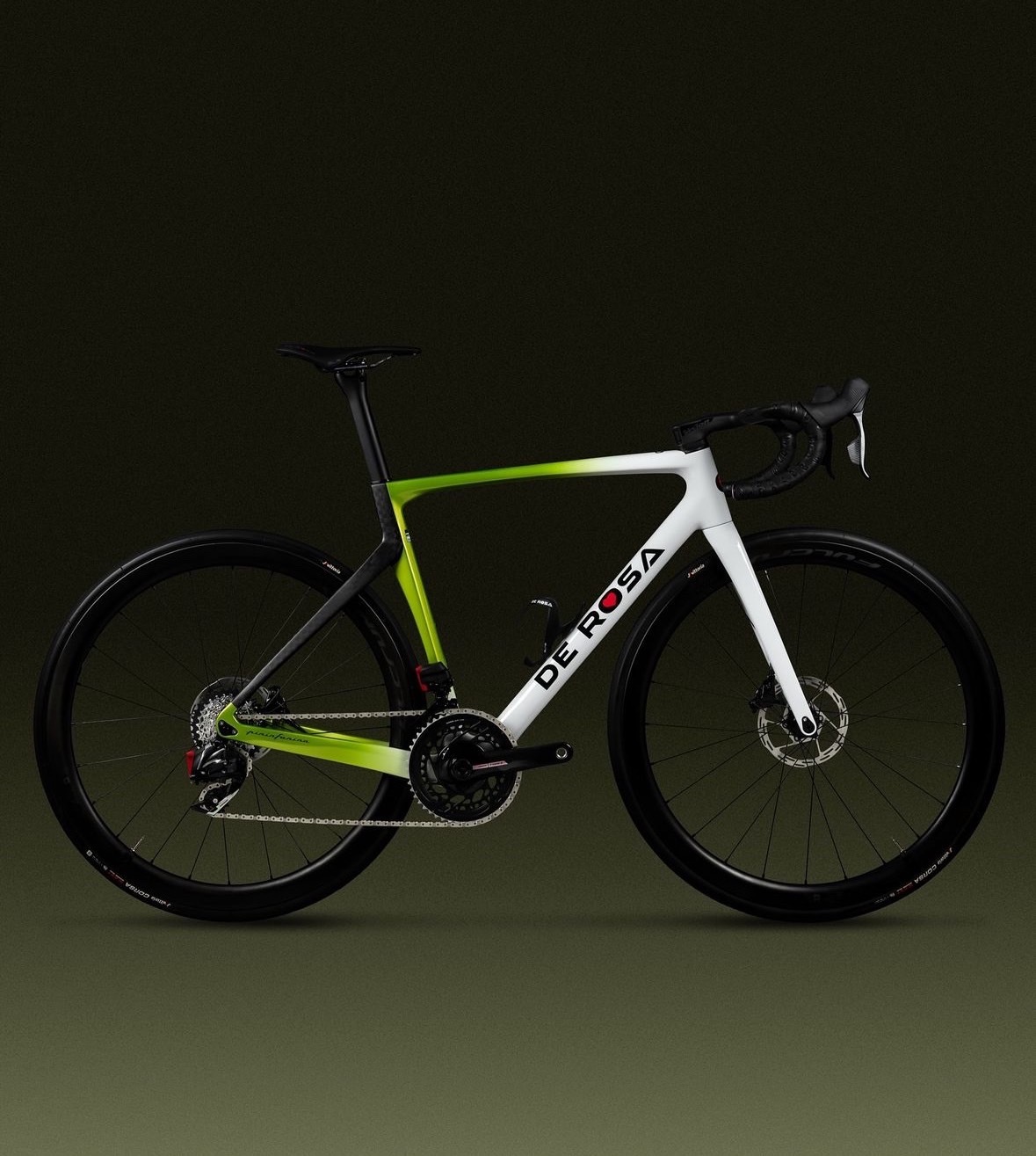 【De Rosa 70】車架組/白綠 私訊詢價優惠