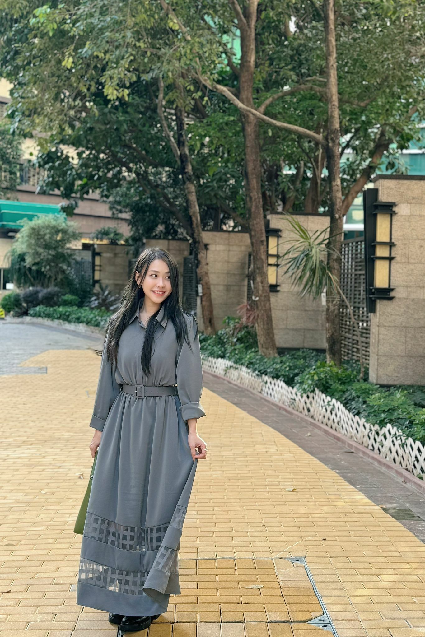 OP#6437 🤍通透格格無骨裙