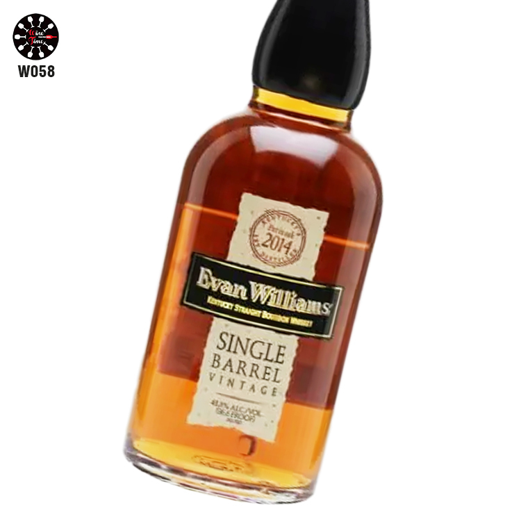 Evans Williams Single Barrel 2014 Bourbon Whiskey 750ml