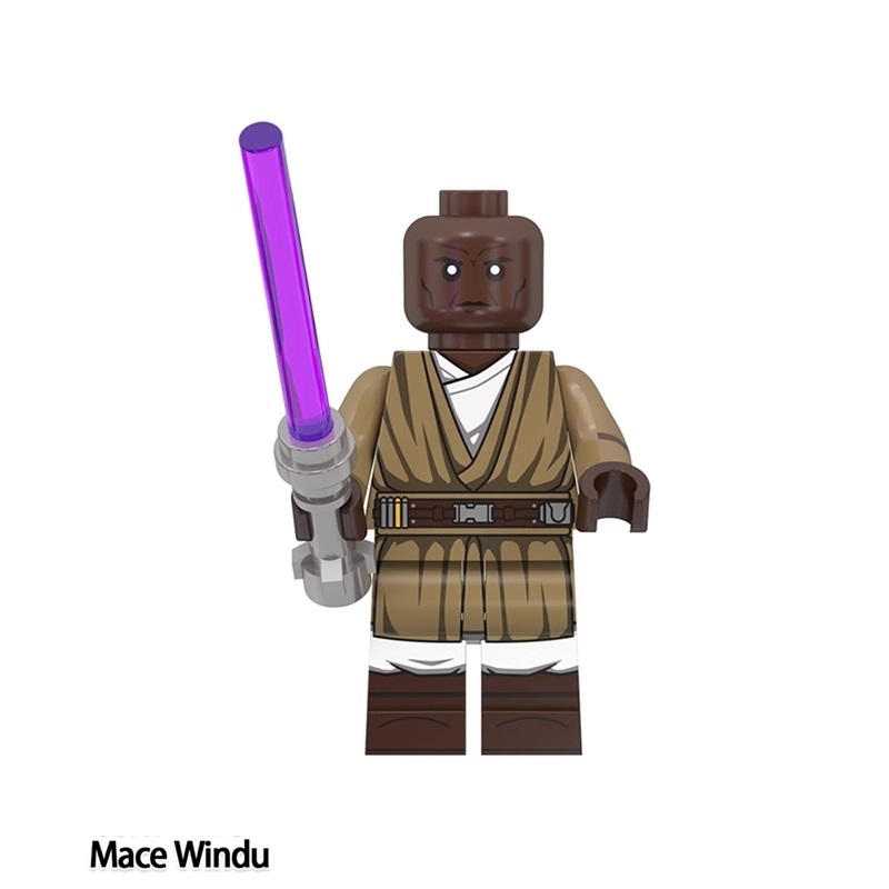 Mace Windu Star Wars Minifigs fit Lego WM2279 - Main Image