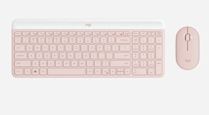 Logitech Slim 無線鍵盤與滑鼠組合 MK470(平行進口)