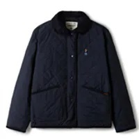 [S] WHO.A.U STEVE QUILTING JACKET,NAVY, WHJJE4913F-59-NAVY (SWAU383)