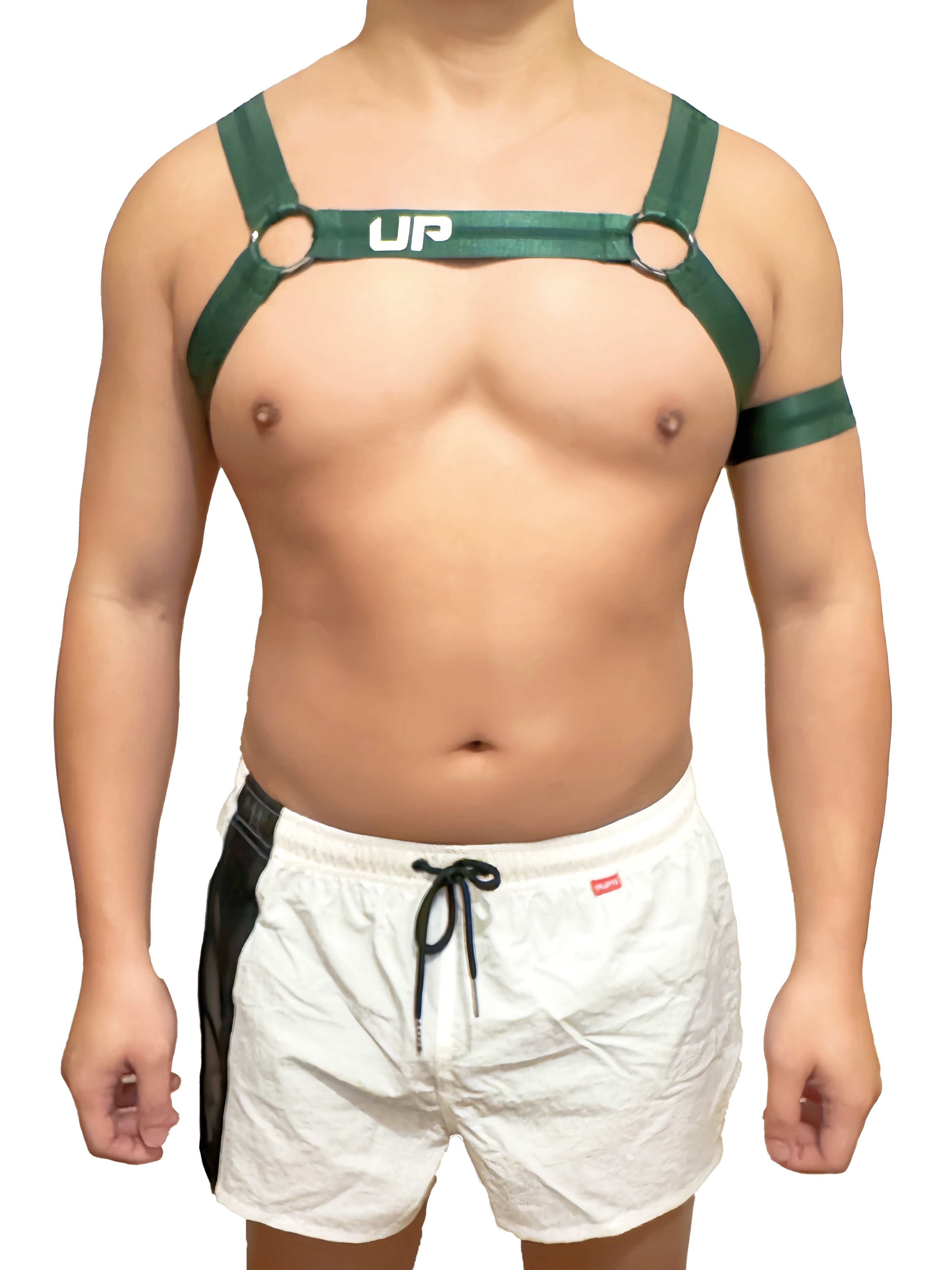 Party Harness 派對胸甲肩帶+臂章 閃亮綠