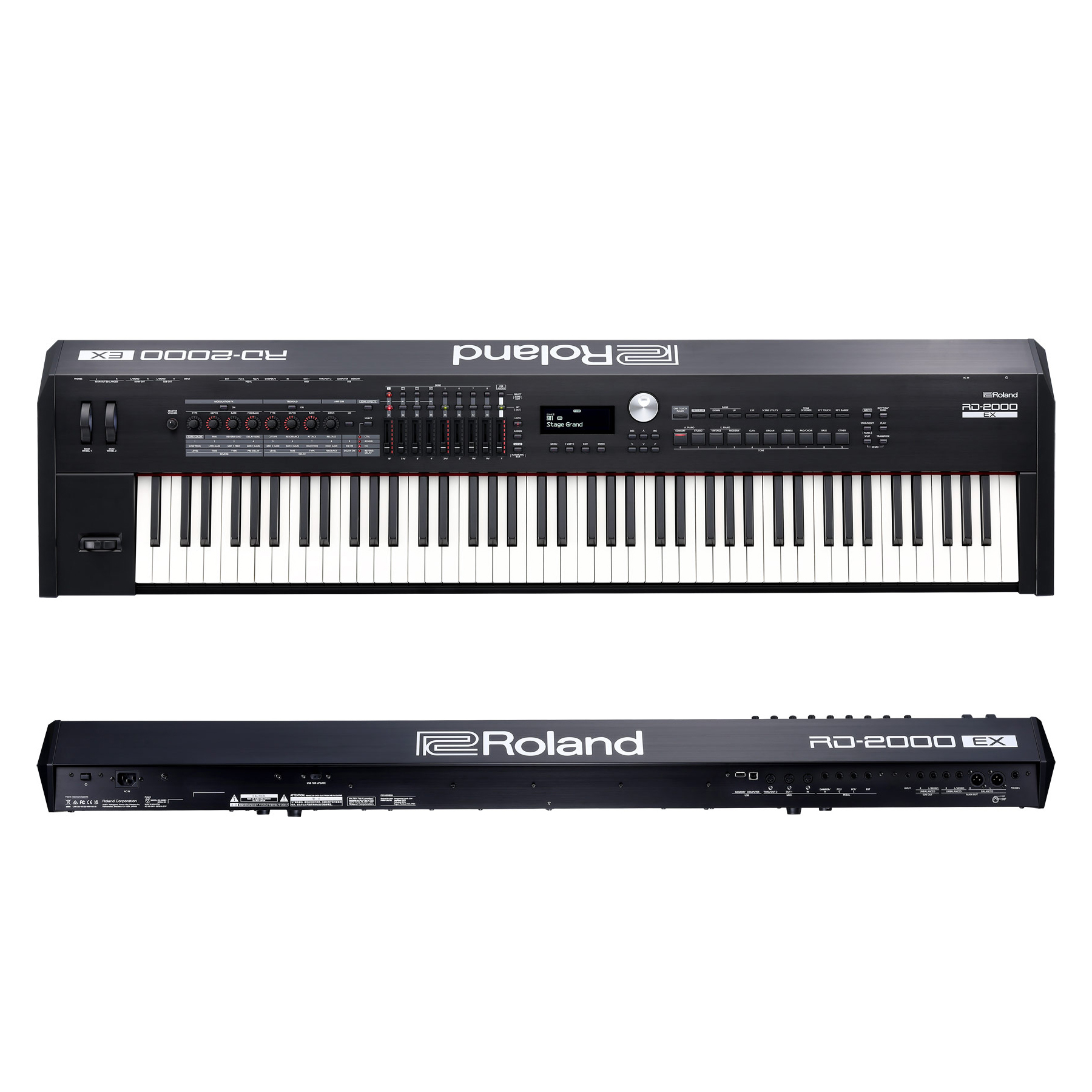 舞台鋼琴 樂蘭ROLAND RD-2000EX 電鋼琴88鍵 合成器鍵盤 音樂工作站 數位鋼琴