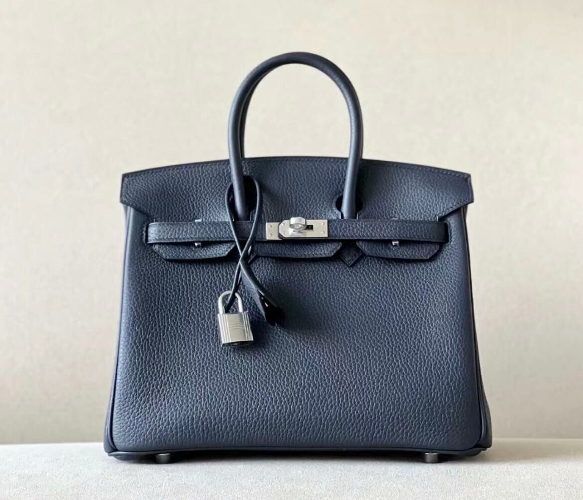 Birkin 25 2Z bleu nuit ck togo W