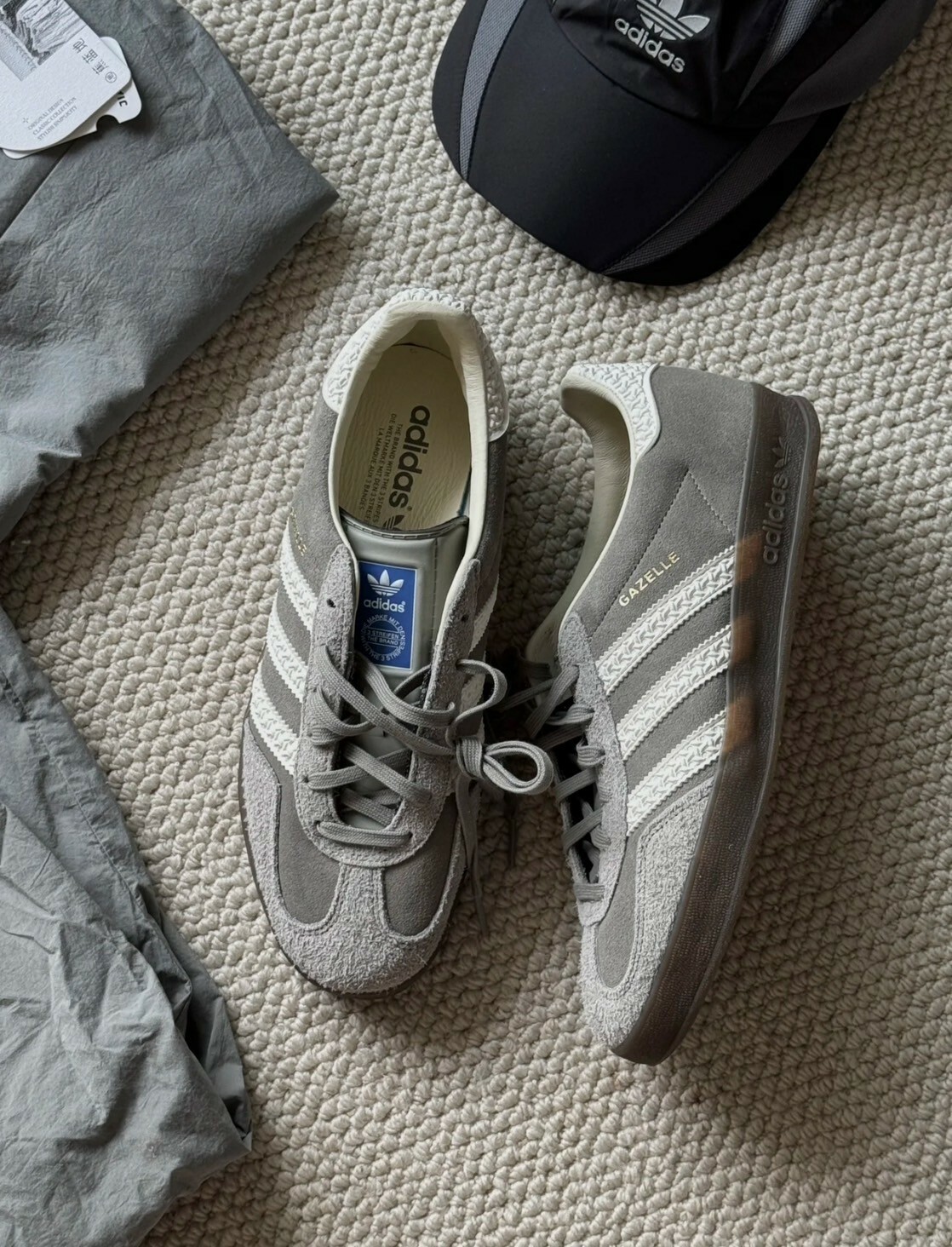 Adidas Gazelle Indoor 大象灰 （IF1807）