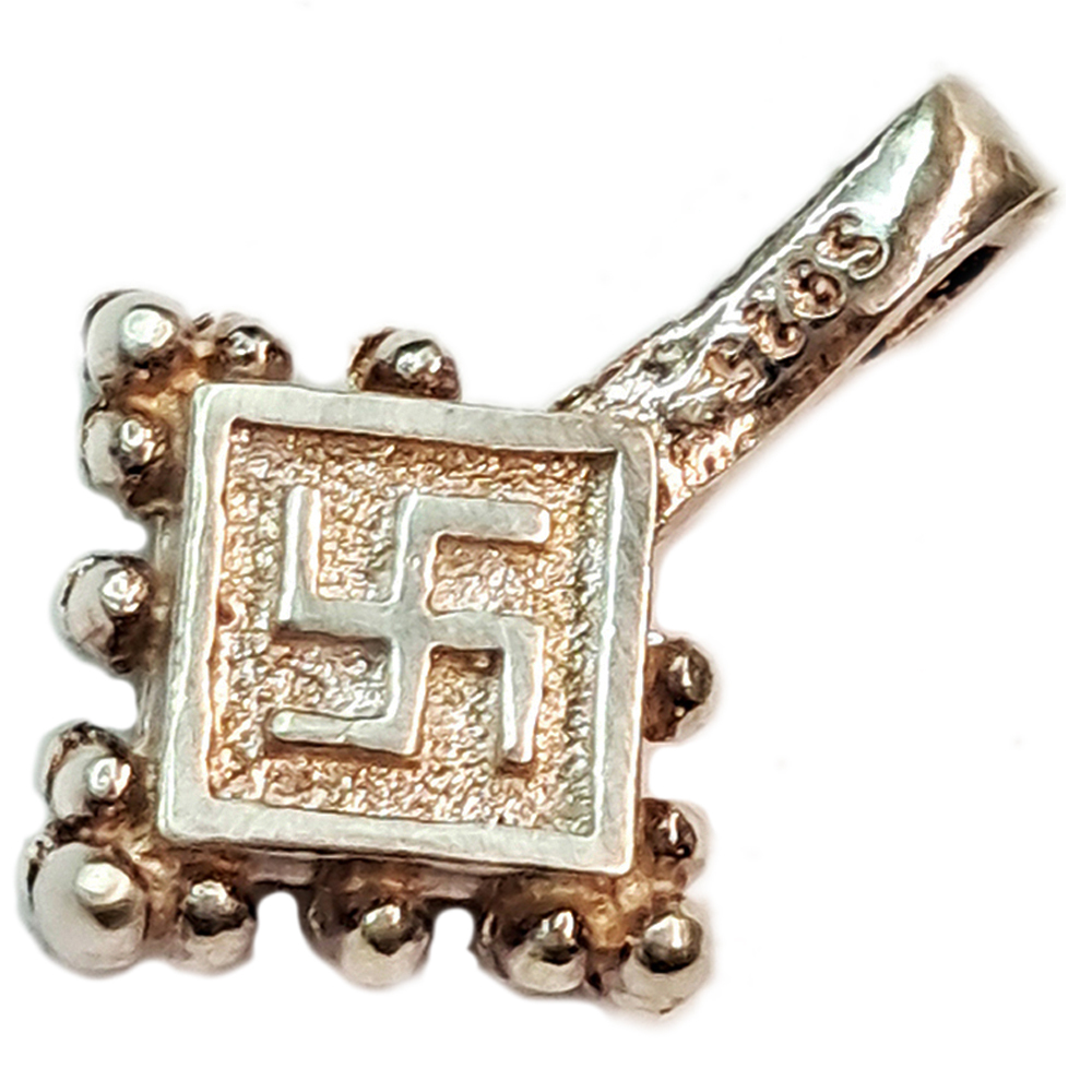 卍{925純銀}念珠夾【十方】145294