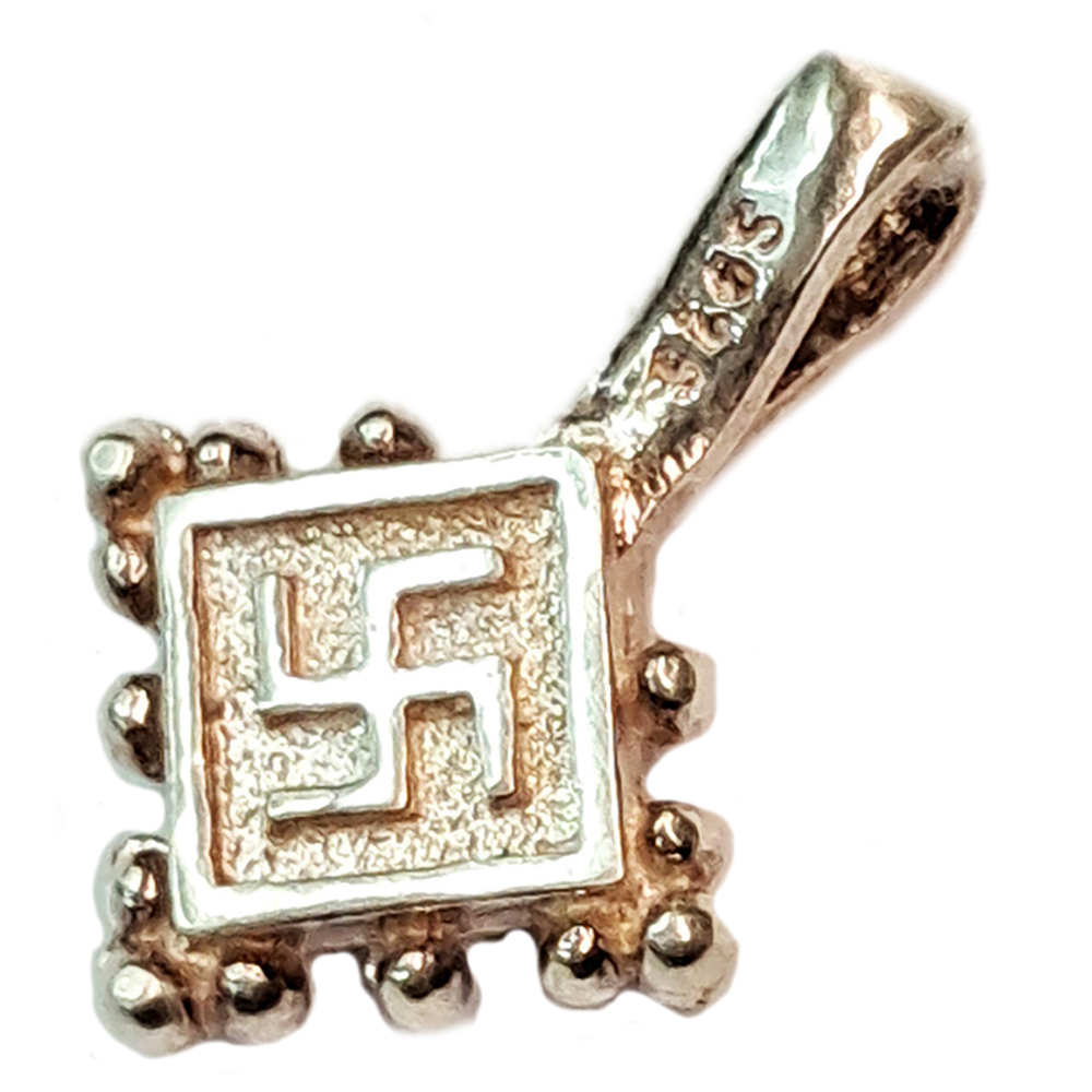 卍{925純銀}念珠夾【十方】145294