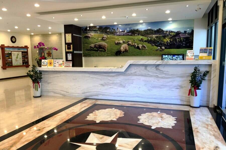 清境農場國民賓館 雙人房平日住宿 大廳