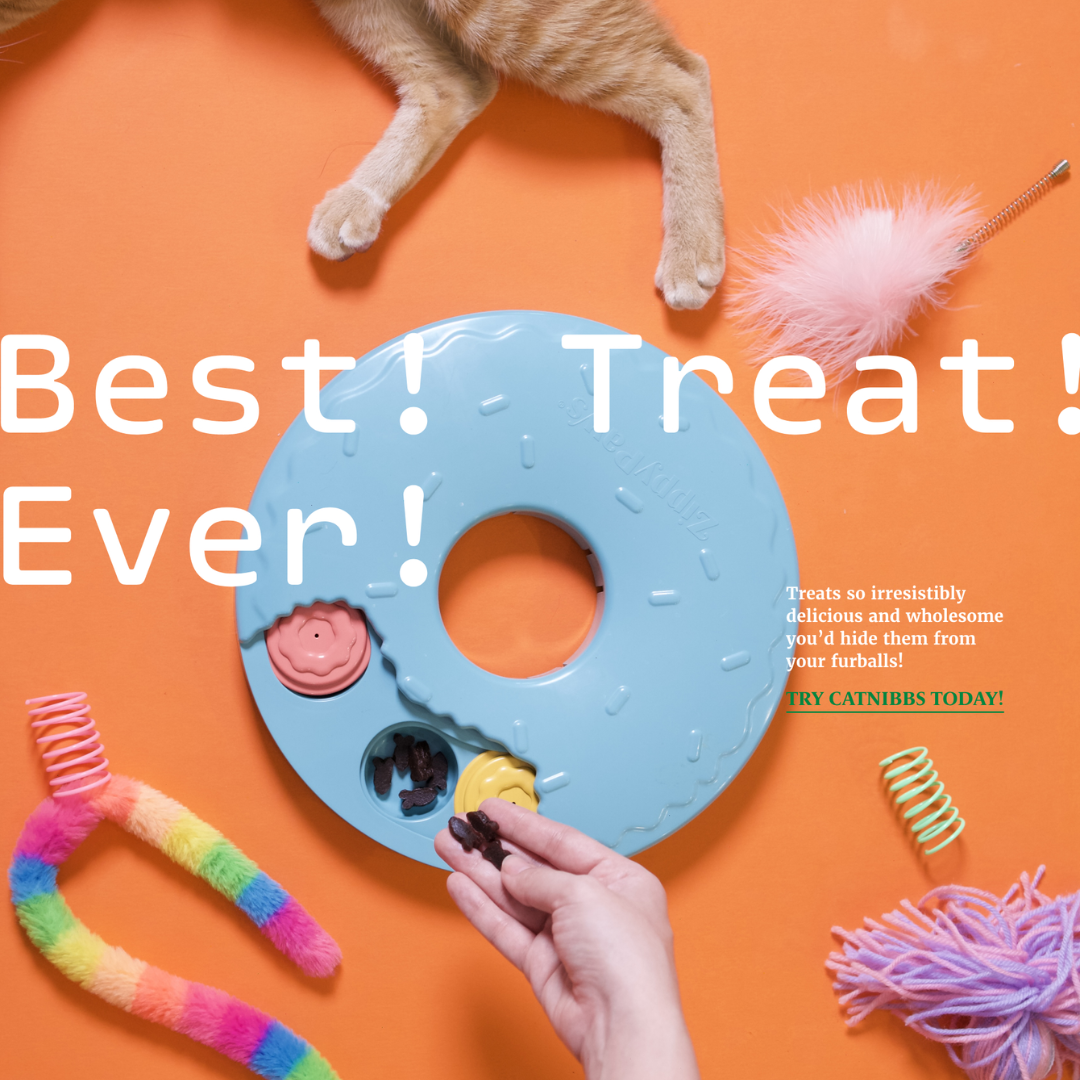 Happi Skippi Catnibbs 養生保健潔齒貓小食 60g