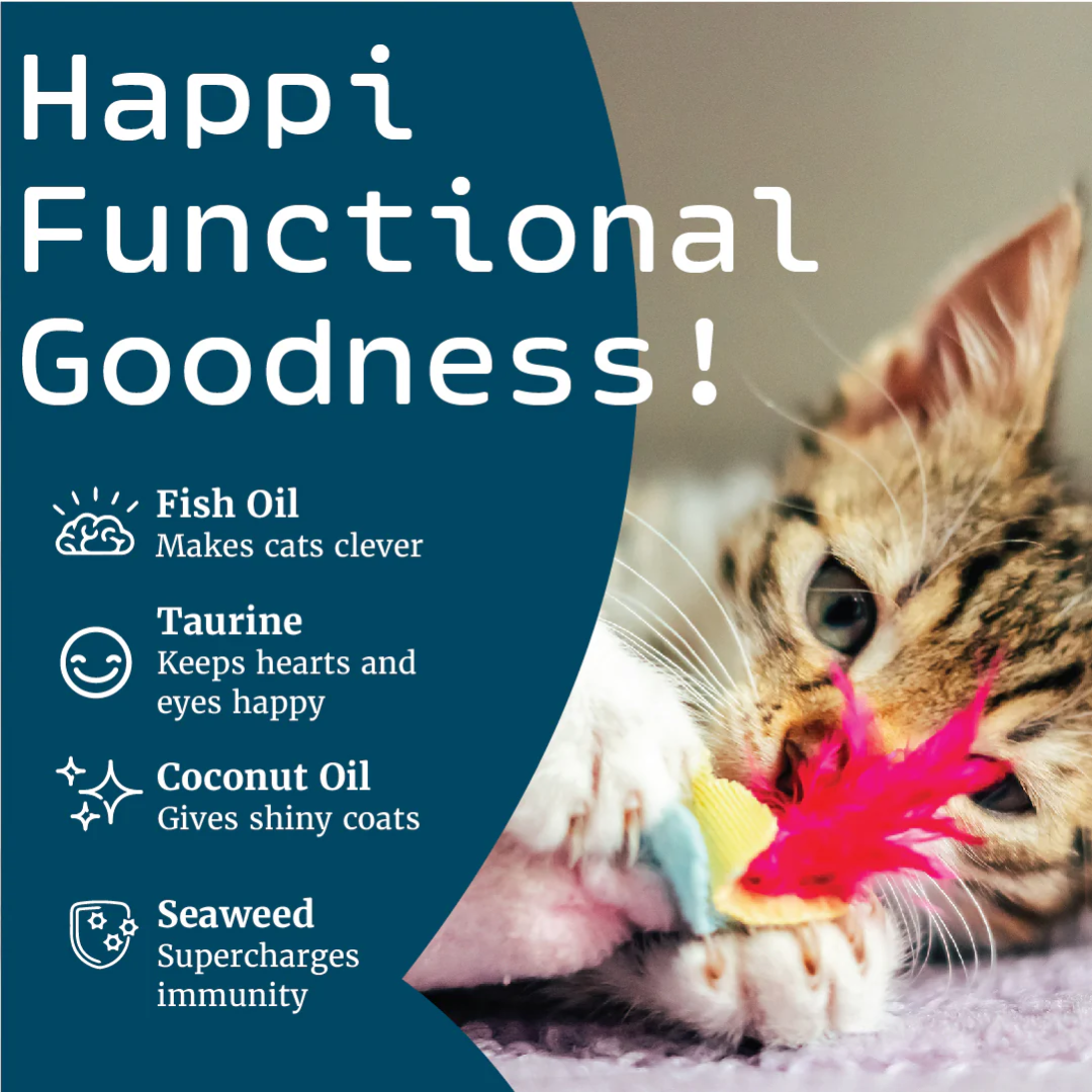 Happi Skippi Catnibbs 養生保健潔齒貓小食 60g