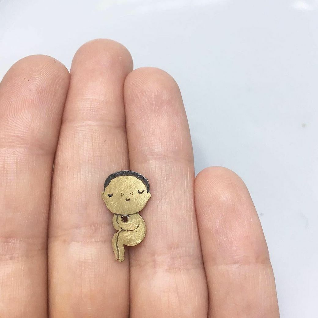 寶寶與世界 | 胸針