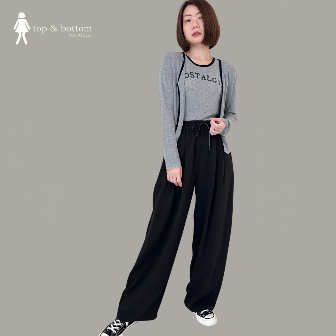 LONG SLEEVE 2 PCS KNIT CARDIGAN