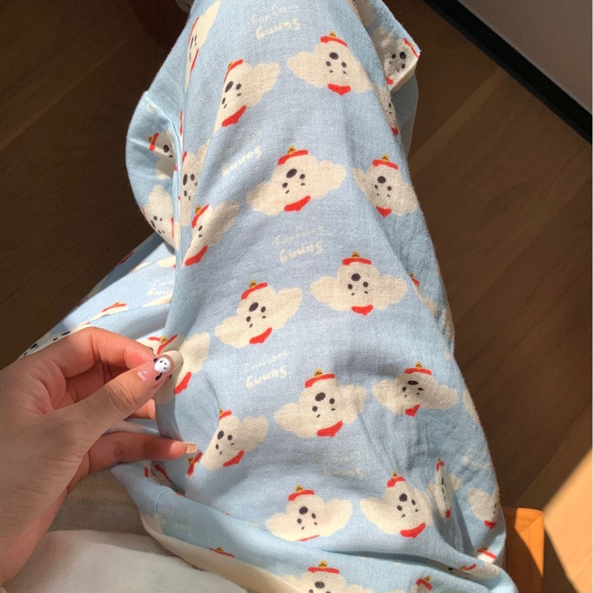 《4841》可愛小狗小貓居家睡褲