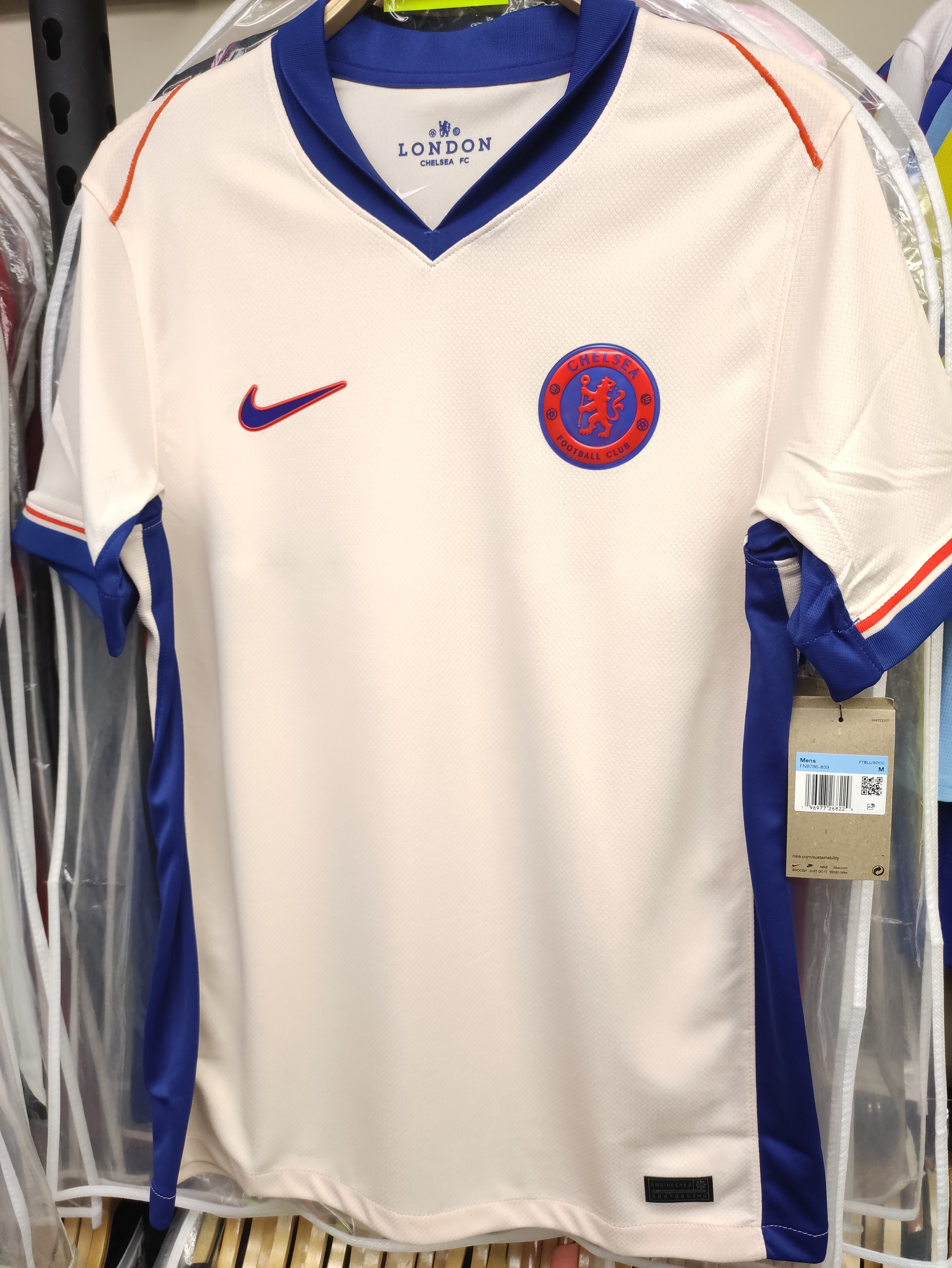 24-25車路士作客球迷版球衣