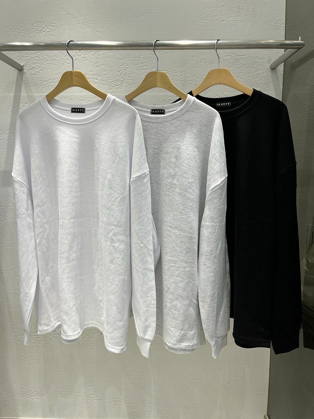 淨色長袖衫 10.GVTY-0148T