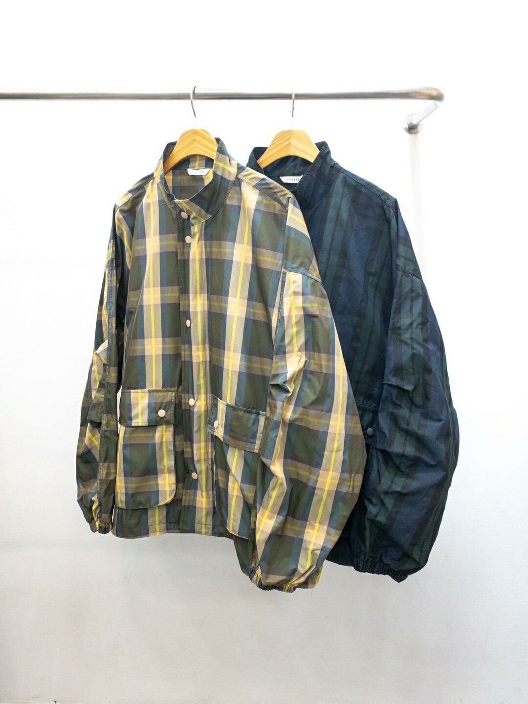 格仔企領拉鍊外套 COSTES-019JK