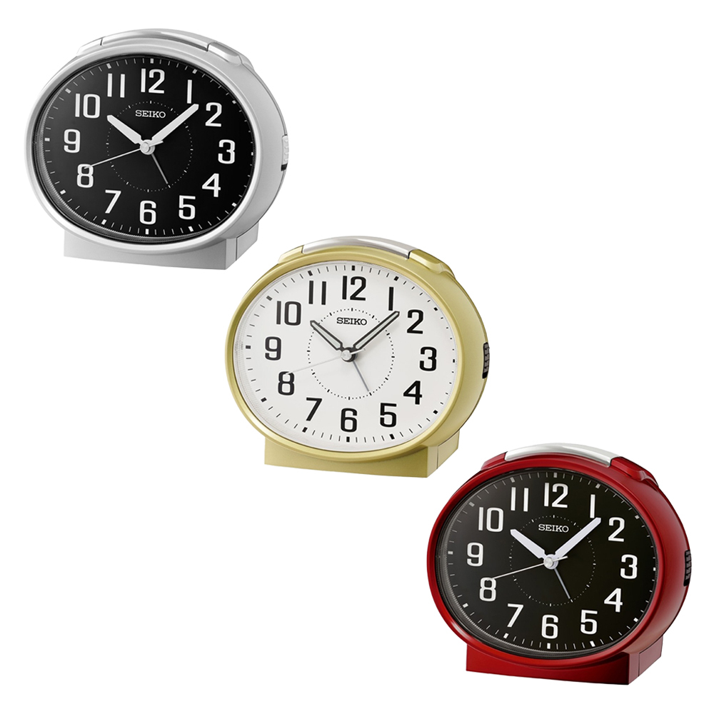 (預購)【SEIKO 精工】QHK059A QHK059G QHK059R 嗶嗶聲 燈光 靜音 貪睡 居家 休閒 辦公 鬧鐘