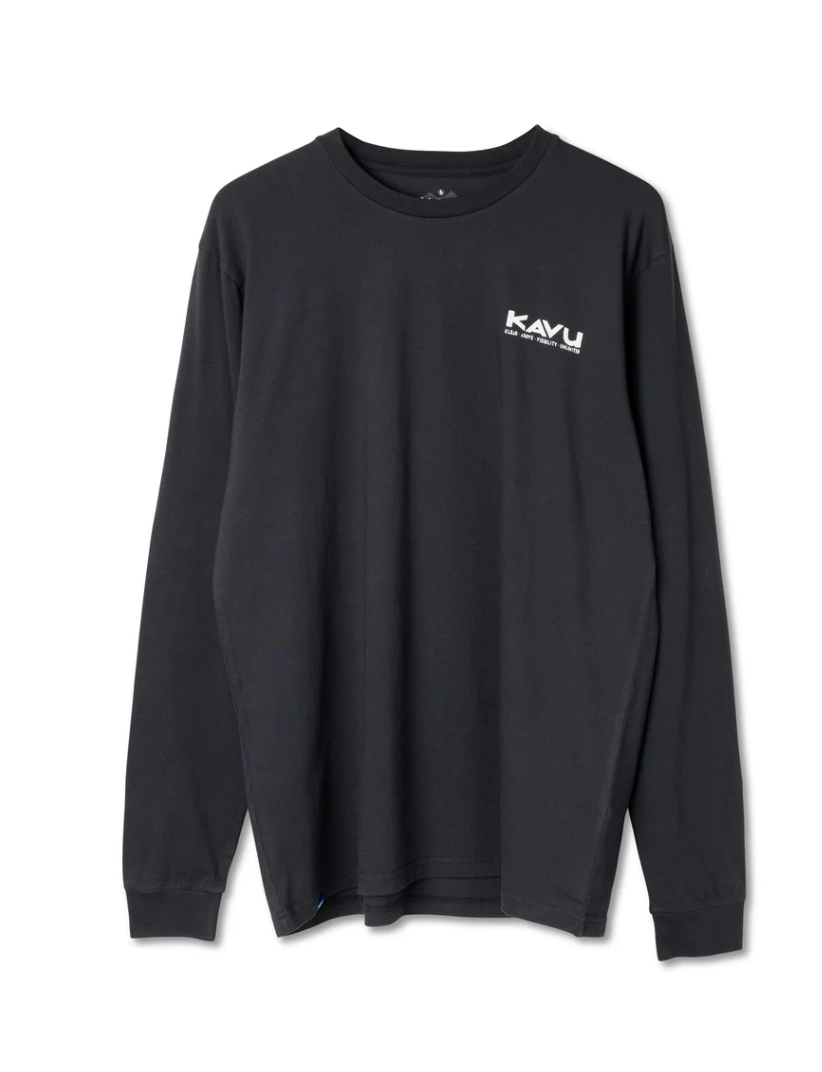 KAVU LS Etch Art 長䄂有機棉Tee
