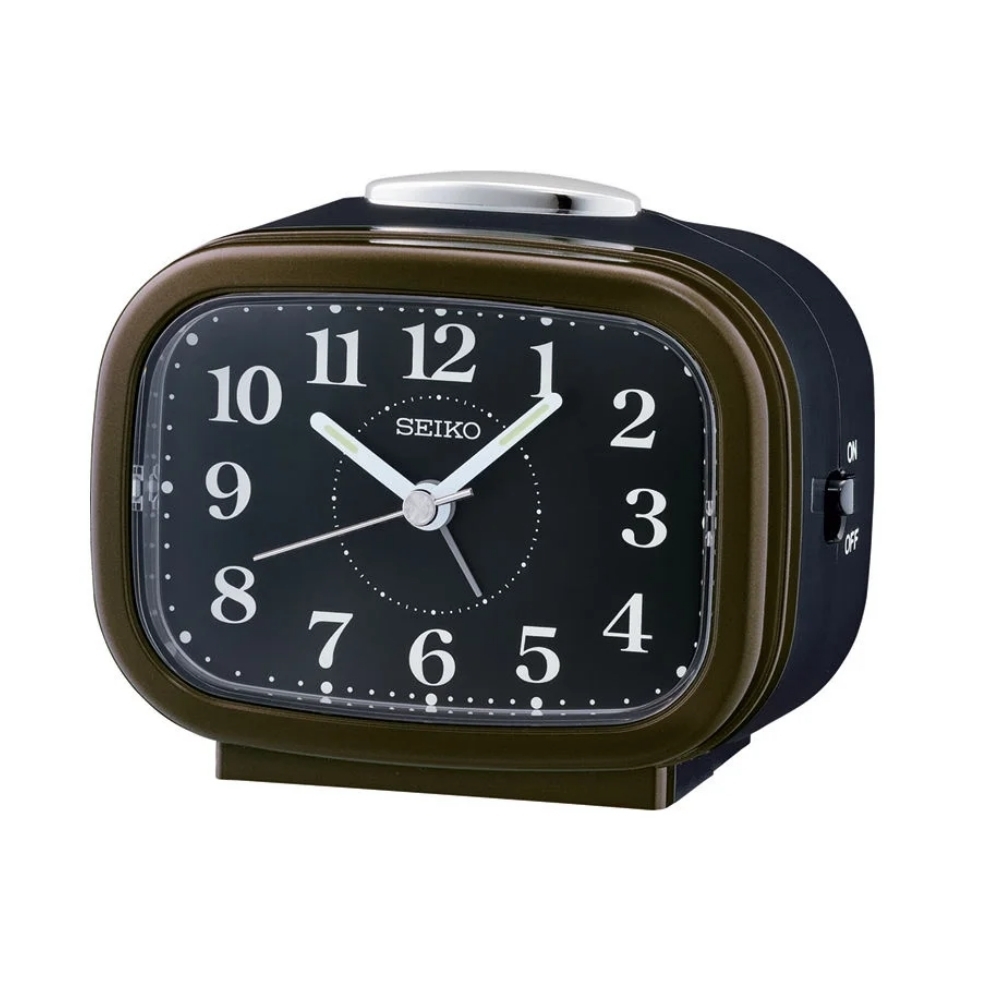 【SEIKO 日本精工】 QHK060A/B/J/Q 嗶嗶聲 夜光 貪睡 燈光 滑動式秒針 靜音鬧鐘