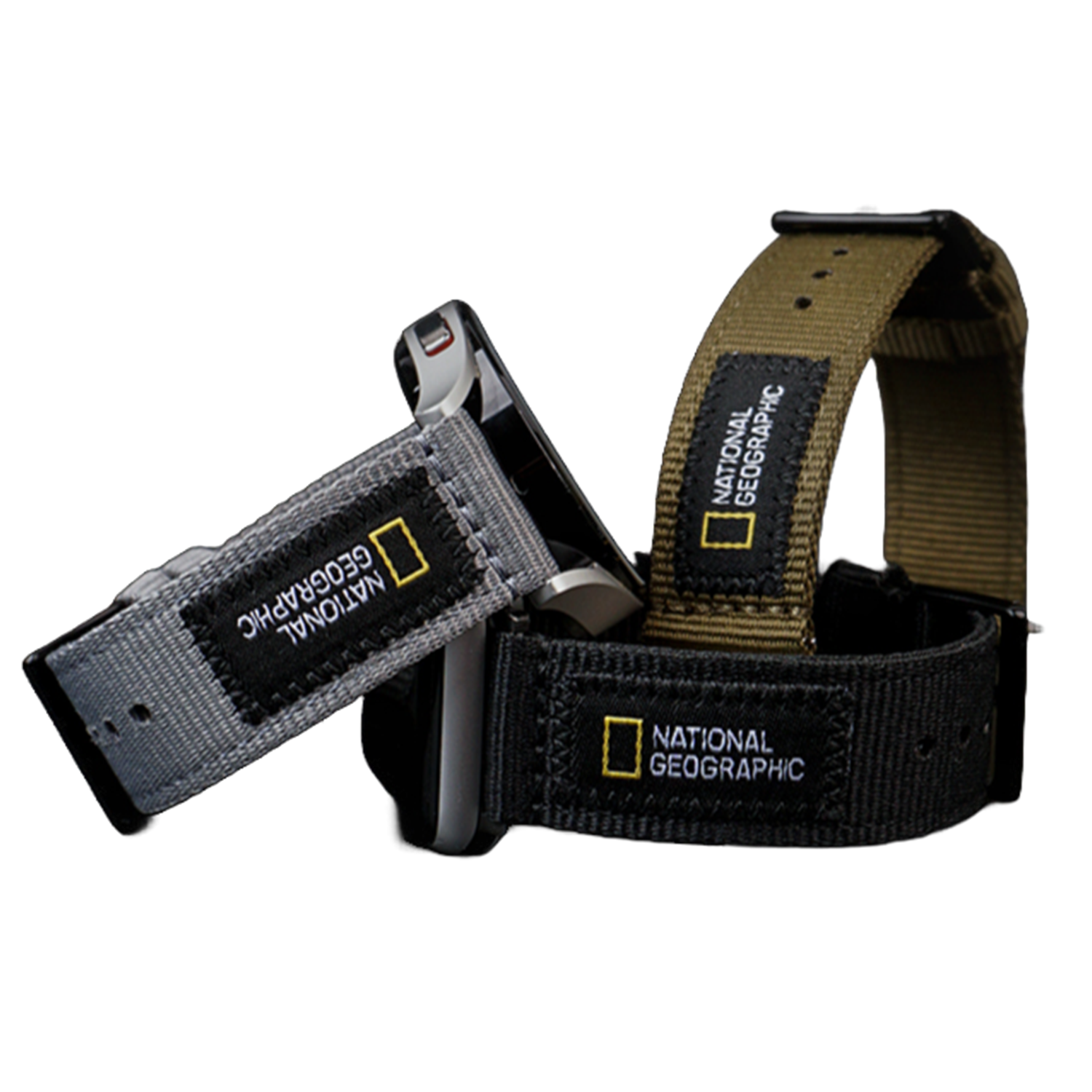 National Geographic - Smart Watch Nato Strap - Apple & Galaxy 國家地理舒適尼龍智能錶帶