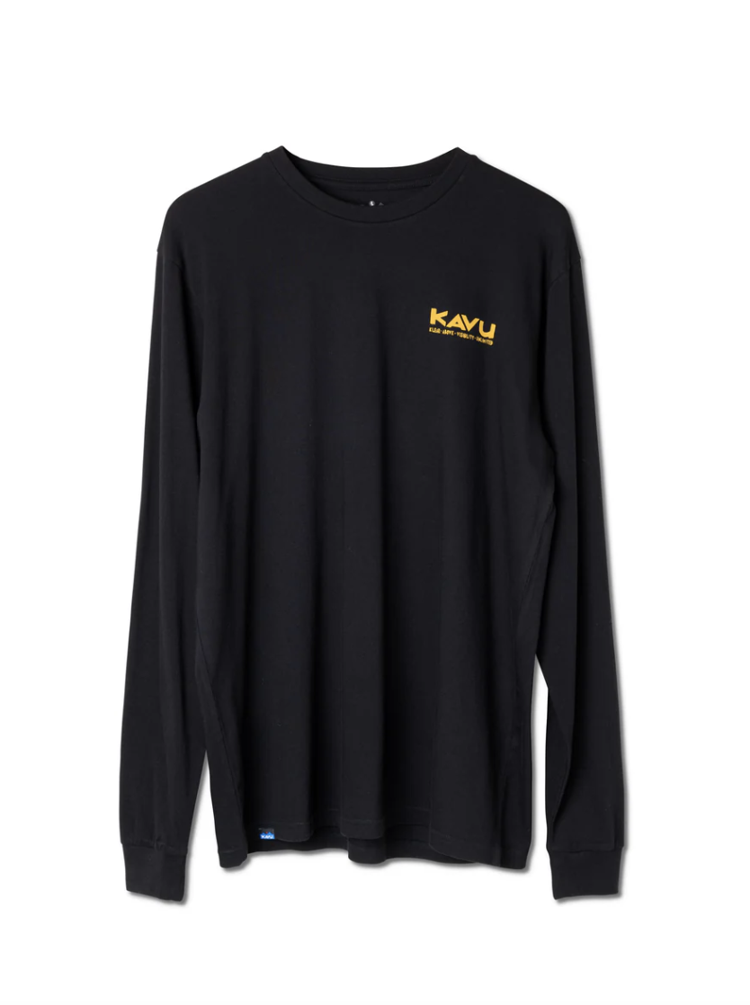 KAVU LS Free Time 長䄂有機棉Tee