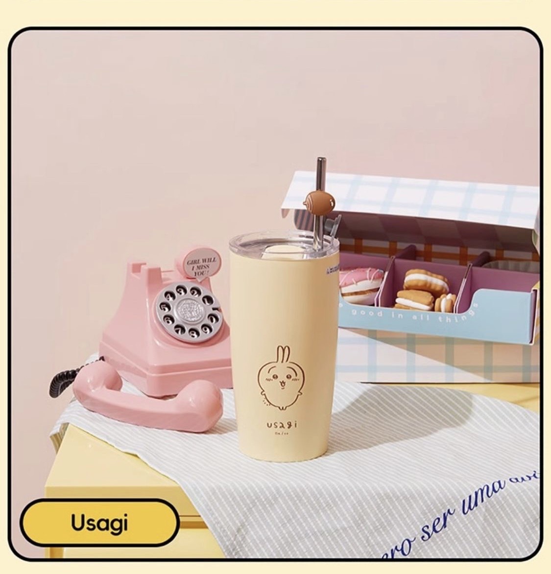 ISNEAKERS｜Chiikawa 吉伊卡哇 保溫杯 550ML