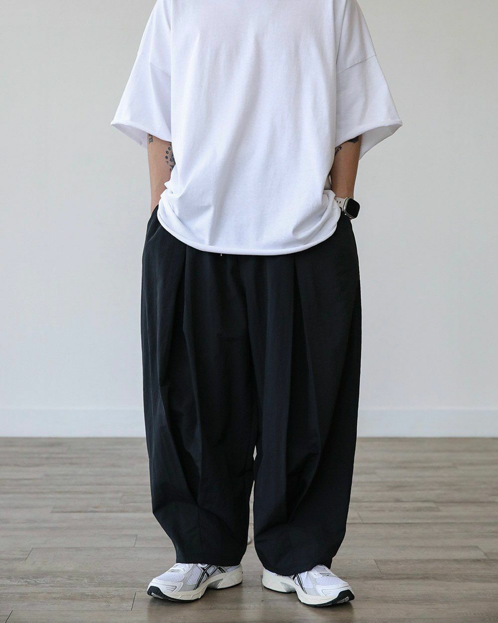 淨色Balloon Pants alife-005P