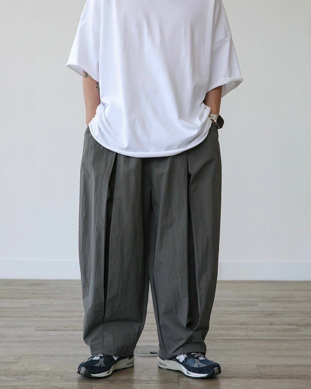 淨色Balloon Pants alife-005P