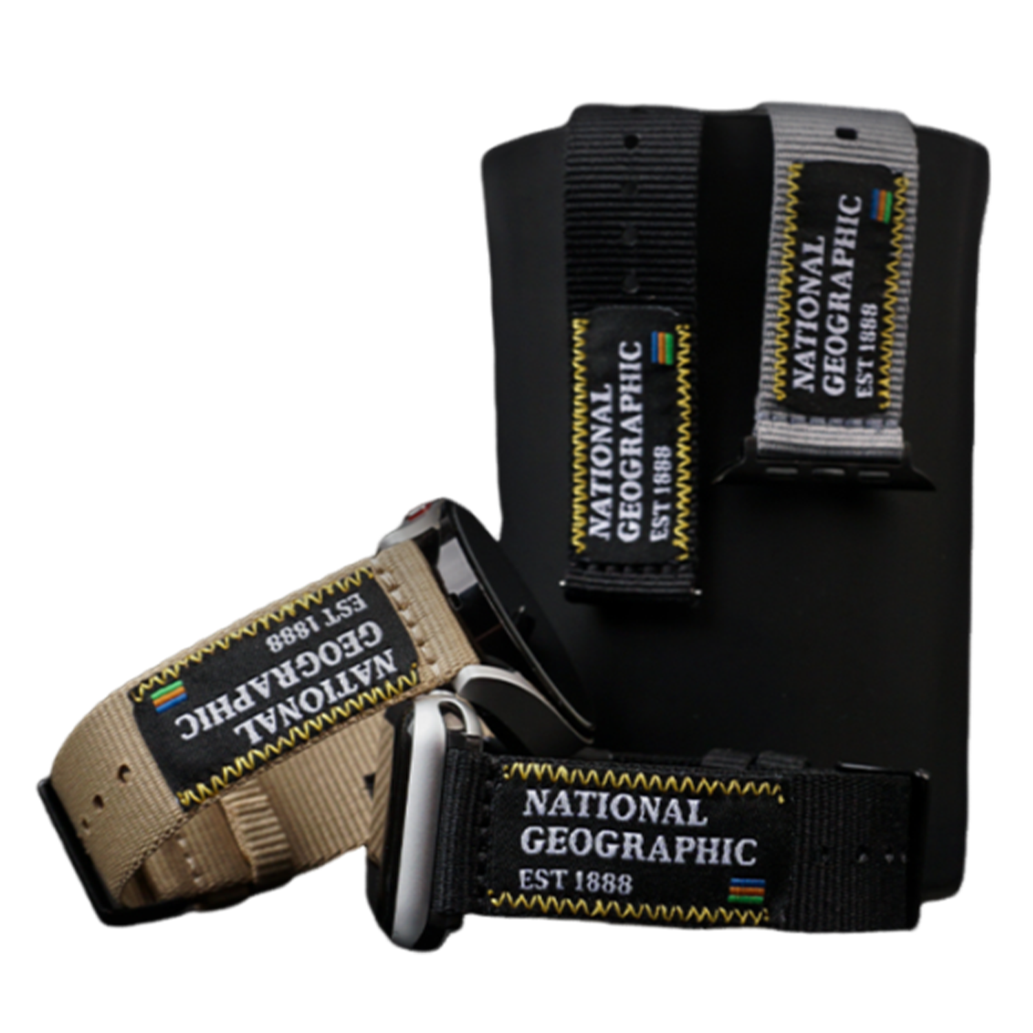 National Geographic - Smart Watch Nato Slim Strap - Apple & Galaxy 國家地理舒適尼龍智能錶帶